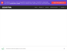 Tablet Screenshot of cexativa.org